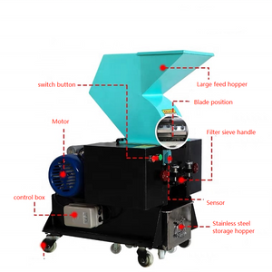 Trituratore pc-400 per la frantumazione di plastica 